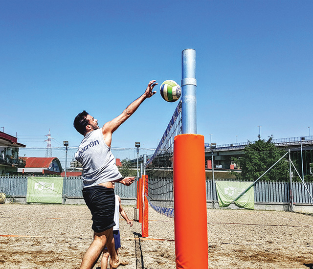 Background Beach Volley